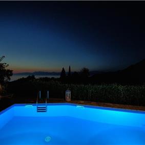 3 bedroom villa with pool & sea & mountain views, Episkepsi, sleeps 7